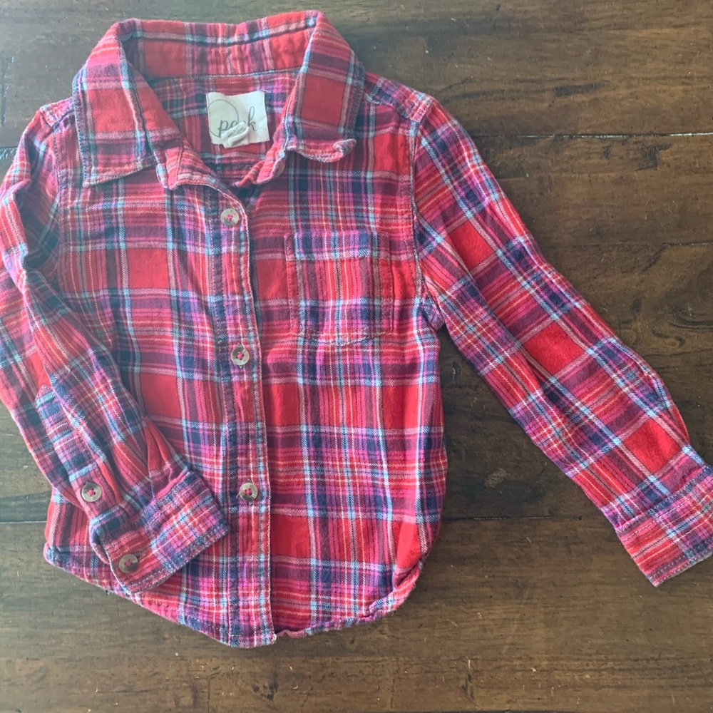 Peek (Nordstrom) plaid shirt